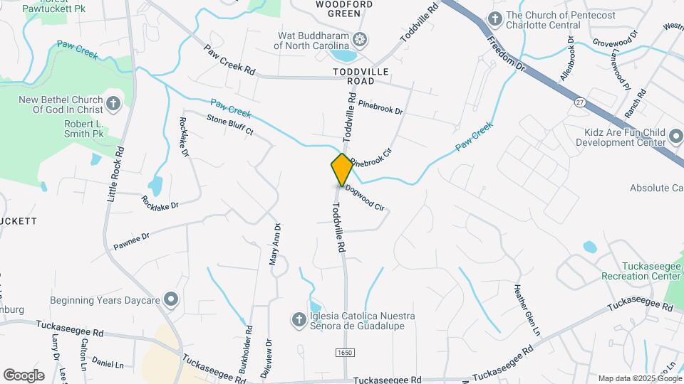 2301 Toddville Rd Map and Location Details