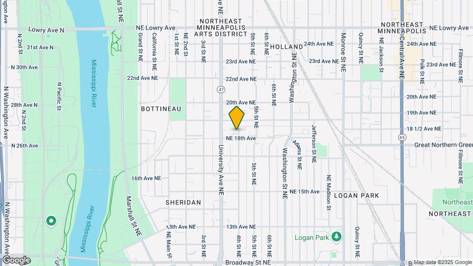 1808 4th St NE Mapa y Detalles de la Ubicación