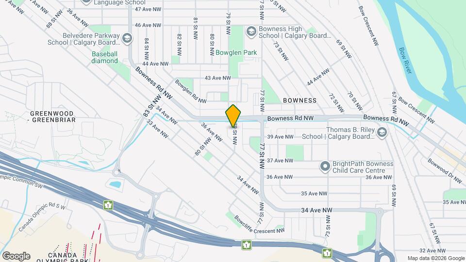 4031-4079 79 St NW Map and Location Details
