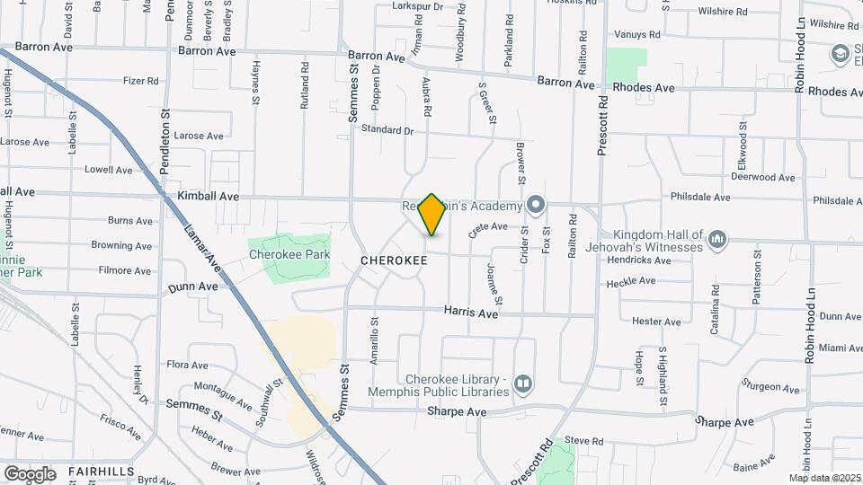 1408 Alamo St Map and Location Details