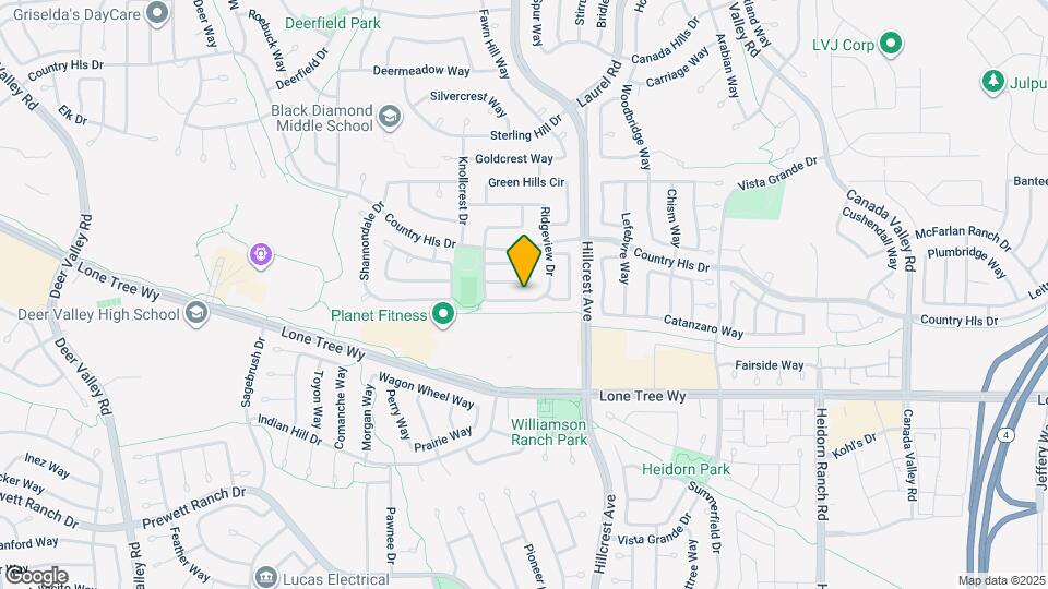 4952 Ridgeview Dr Map and Location Details