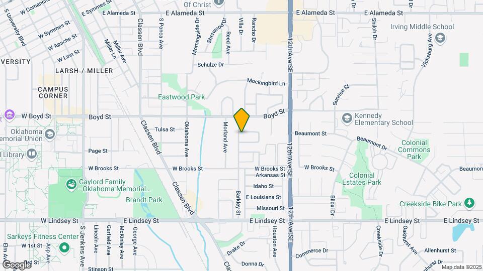 900 Barkley Cir Map and Location Details