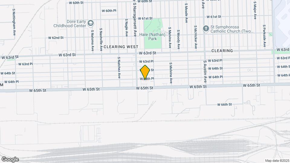 6323-6333 W 64th Pl Map and Location Details