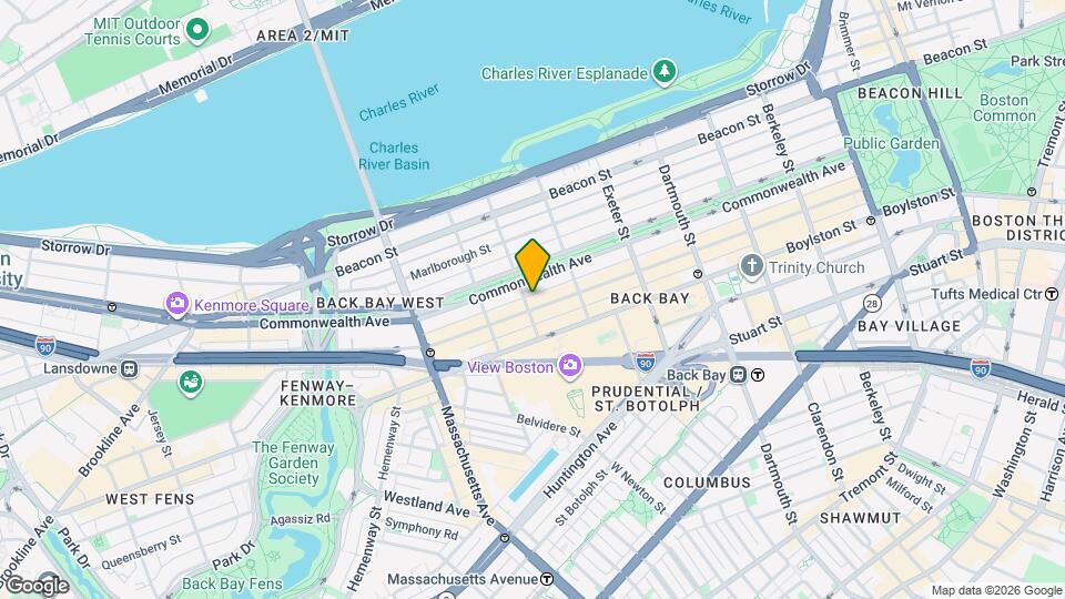 31 Gloucester St, Unit 3F Map and Location Details