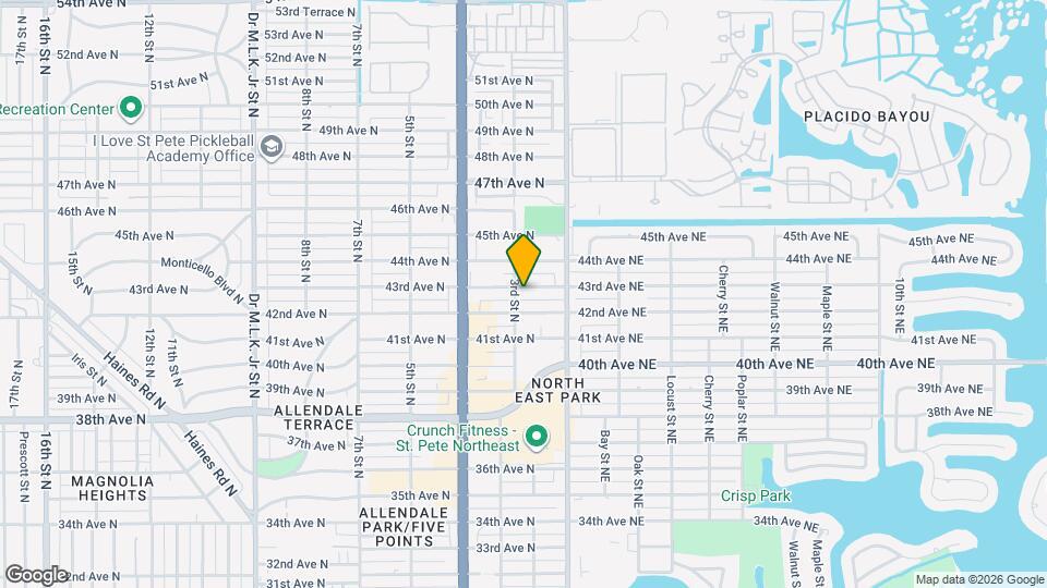 238 43rd Ave N Map and Location Details