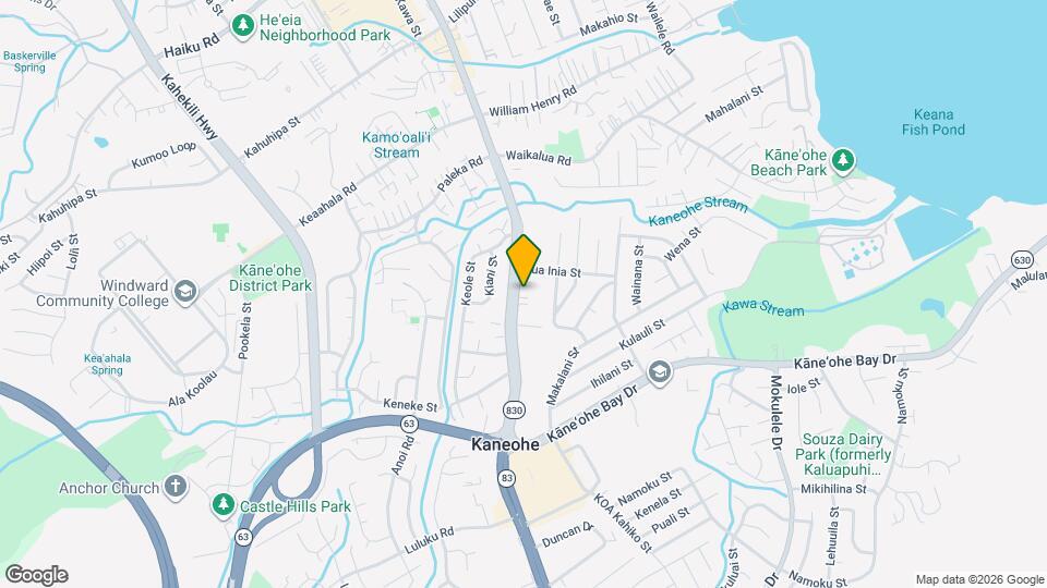 45-735-735 Kamehameha Hwy Map and Location Details