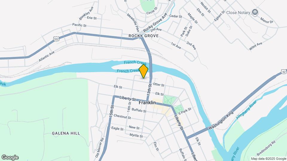 1320 Otter St Mapa y Detalles de la Ubicación