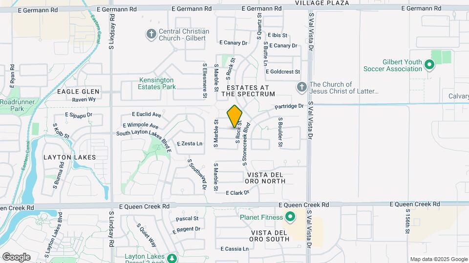1297 E Birdland Dr Map and Location Details