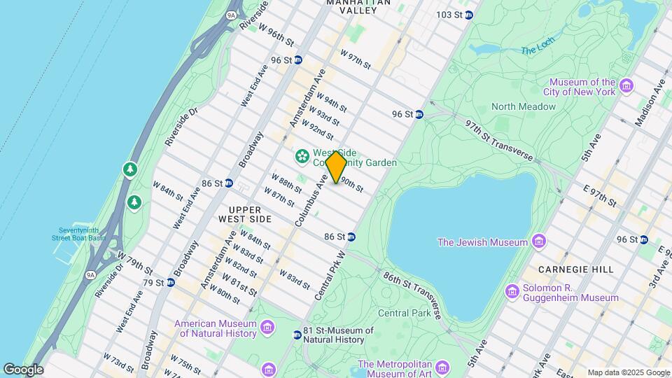 55-57 W 89th St Map and Location Details