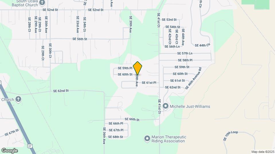 6057 SE 39th Ave Map and Location Details