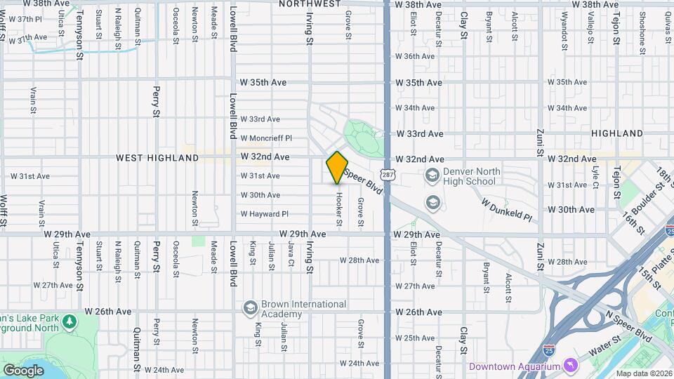 3009 Hooker St Map and Location Details