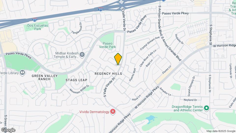 284 Cattlebaron Terrace Map and Location Details