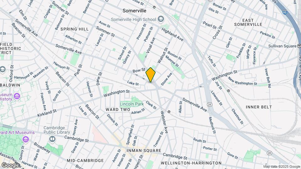 300 Somerville Ave Map and Location Details