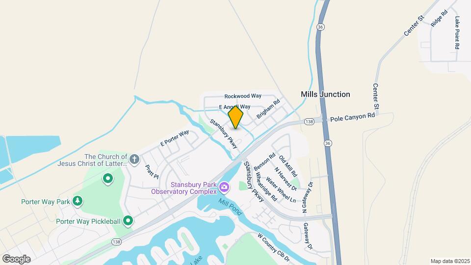 6790 Brigham Ct Map and Location Details