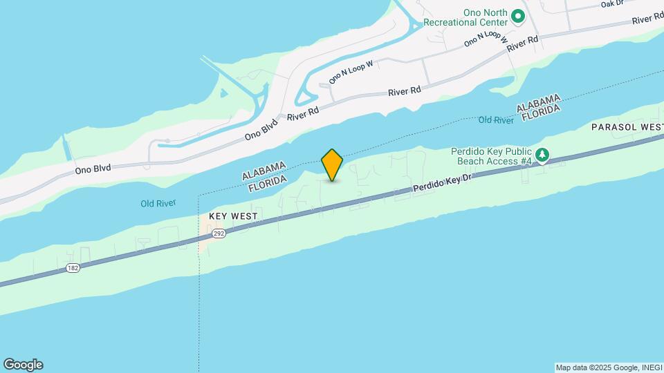 17000 Perdido Key Dr Map and Location Details