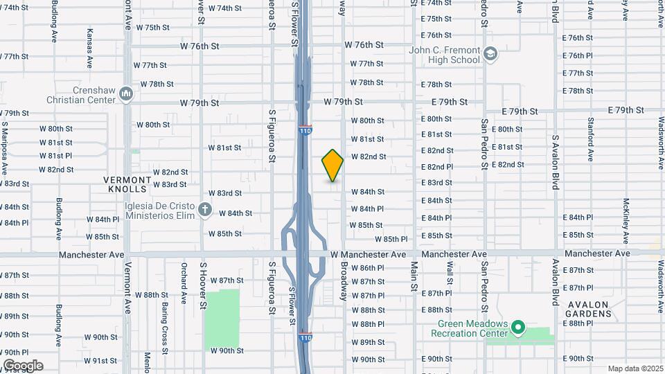 315 W 84th St Map and Location Details
