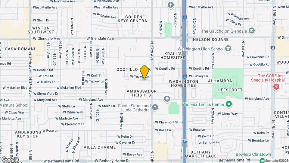 2724 W Mclellan Blvd Map and Location Details