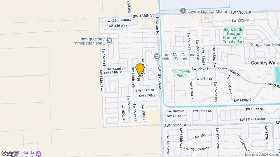14505 SW 158th Pl Map and Location Details