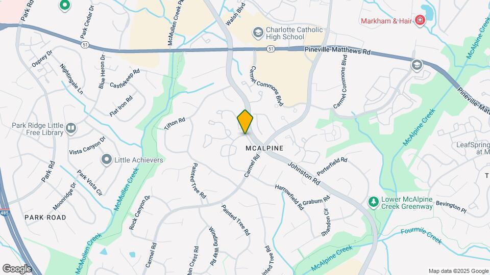 10971 Harrowfield Rd Map and Location Details