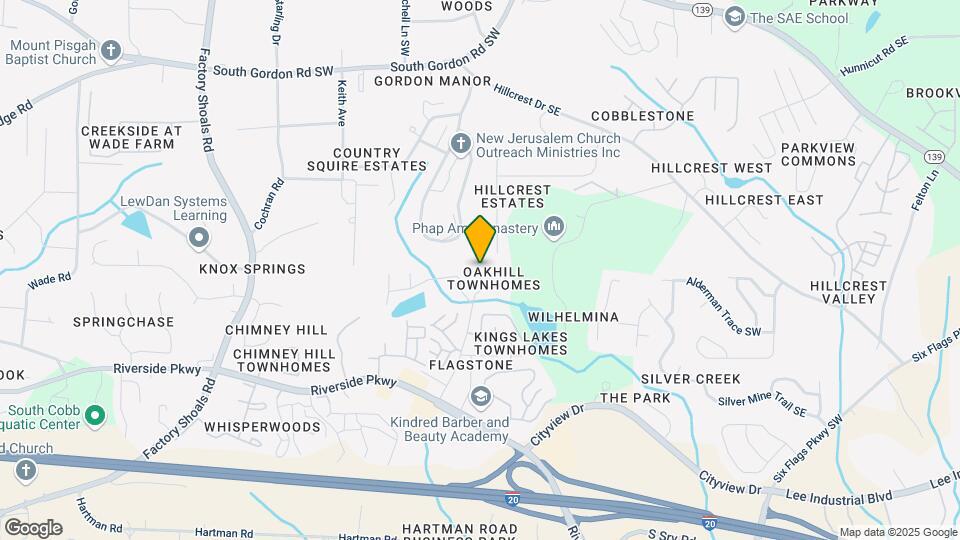 6964 Oakhill Cir Map and Location Details