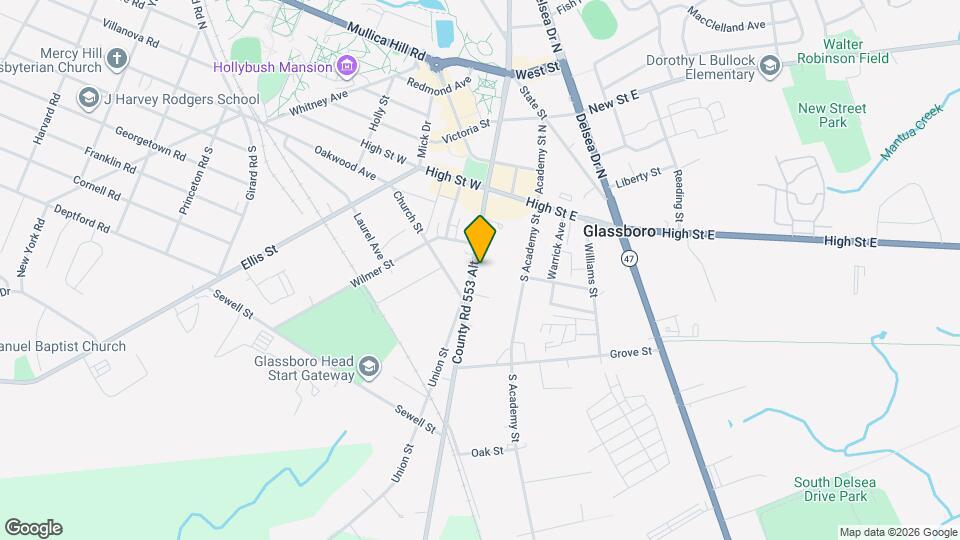 116 S Main St, Unit 118A Mapa y Detalles de la Ubicación