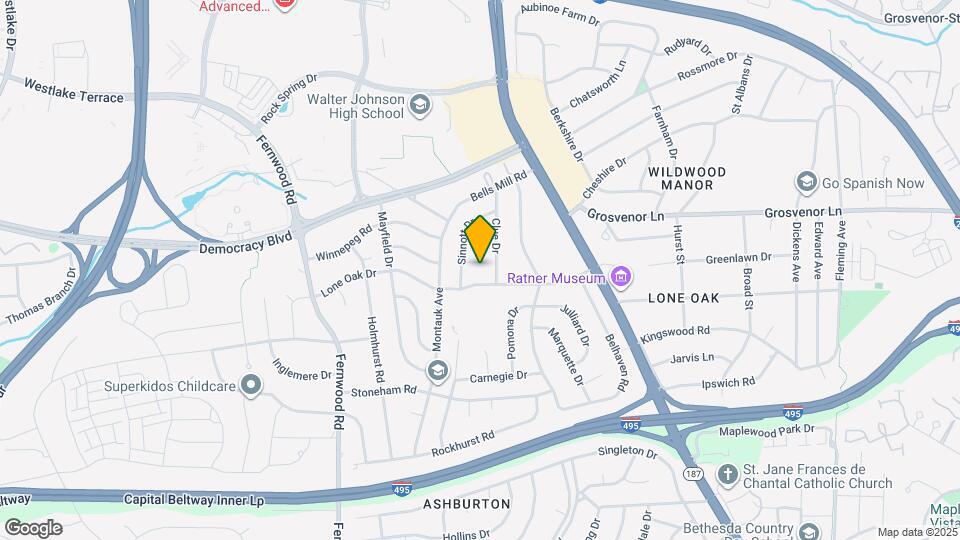 10009 Sinnott Ct Map and Location Details