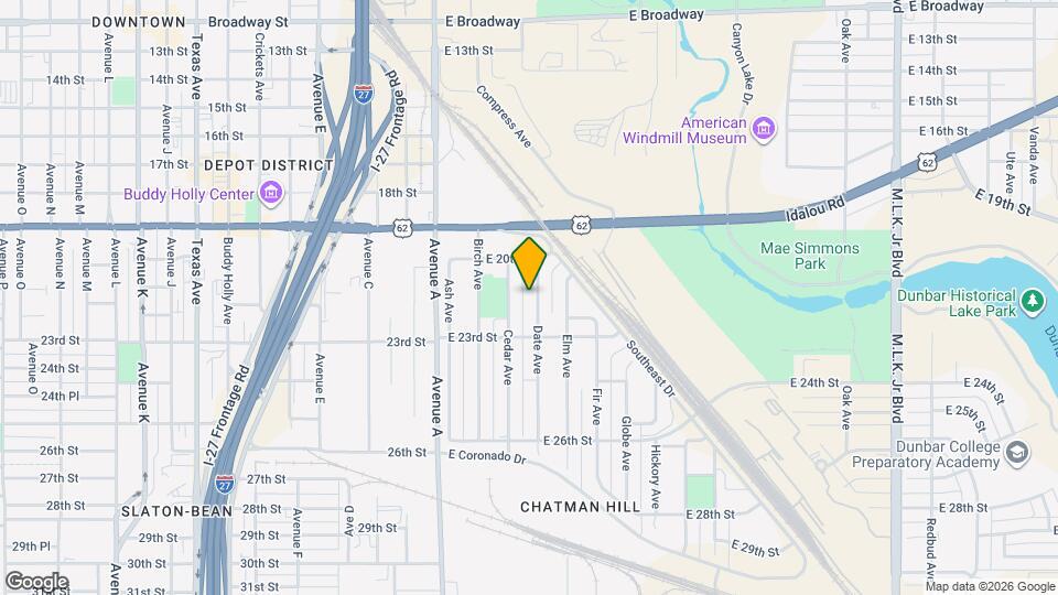 2104 Date Ave Mapa y Detalles de la Ubicación