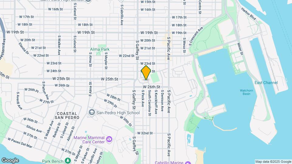 2435 S Carolina St Map and Location Details