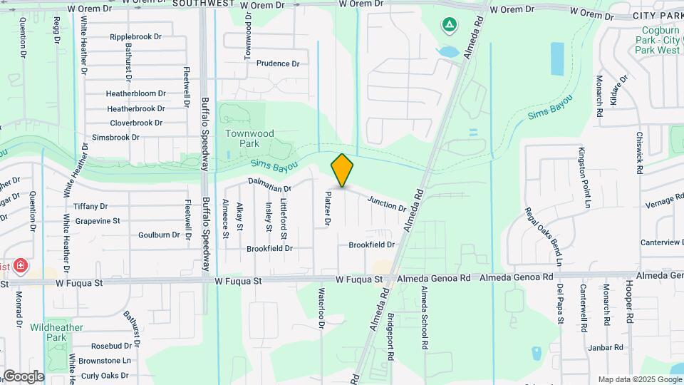 14402 Acuna Ln Map and Location Details