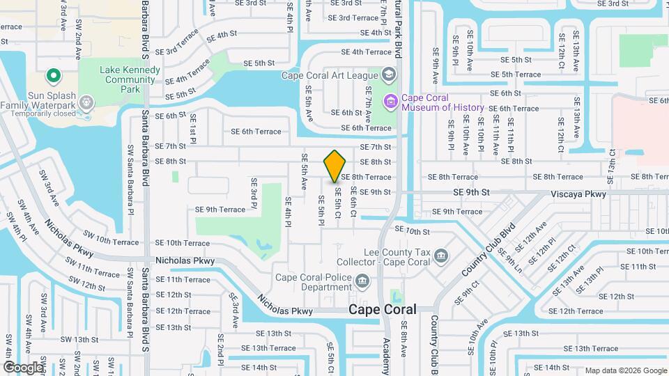 826 SE 5th Ct Map and Location Details