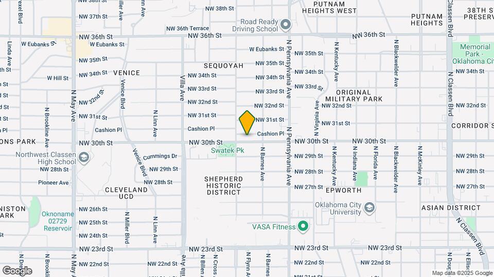 2229 NW 30th St Map and Location Details