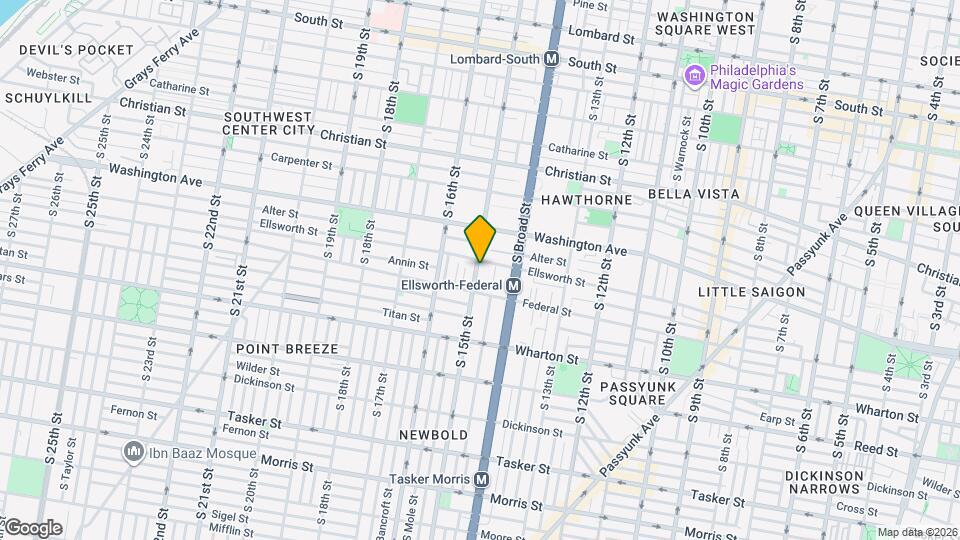 1145 S 15th St Map and Location Details