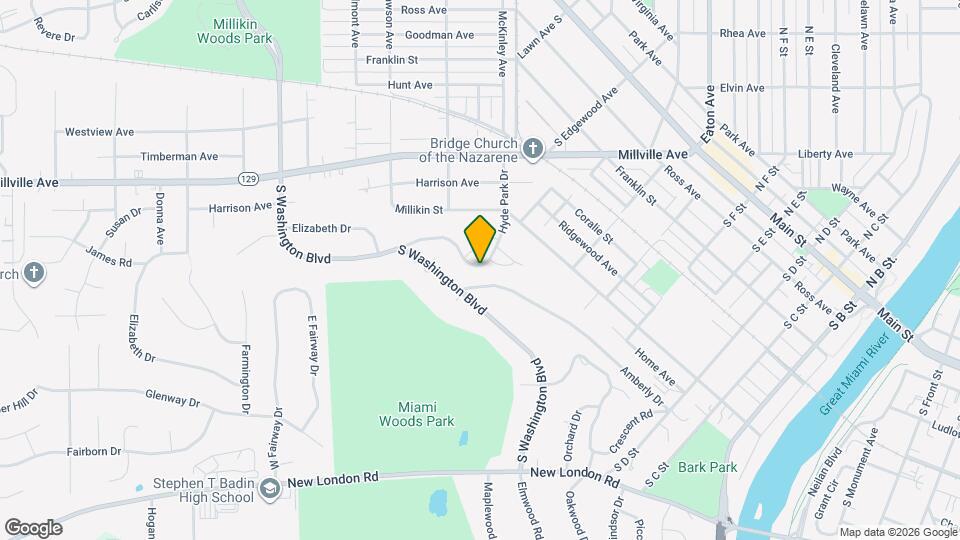 334 Hyde Park Dr Map and Location Details