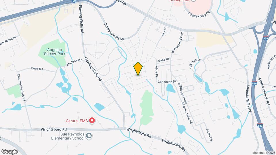 1731 Elizabeth St Mapa y Detalles de la Ubicación