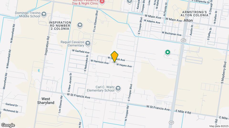 10 W Hayes Ave Map and Location Details