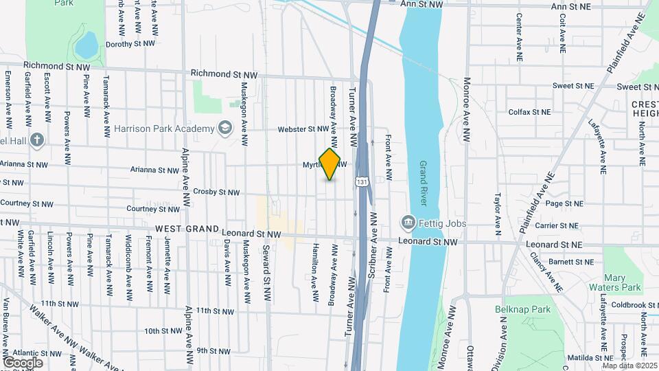 1323 Broadway Ave NW Map and Location Details
