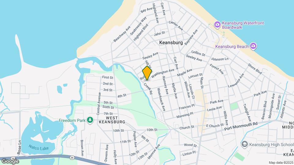 120 Creek Rd Map and Location Details