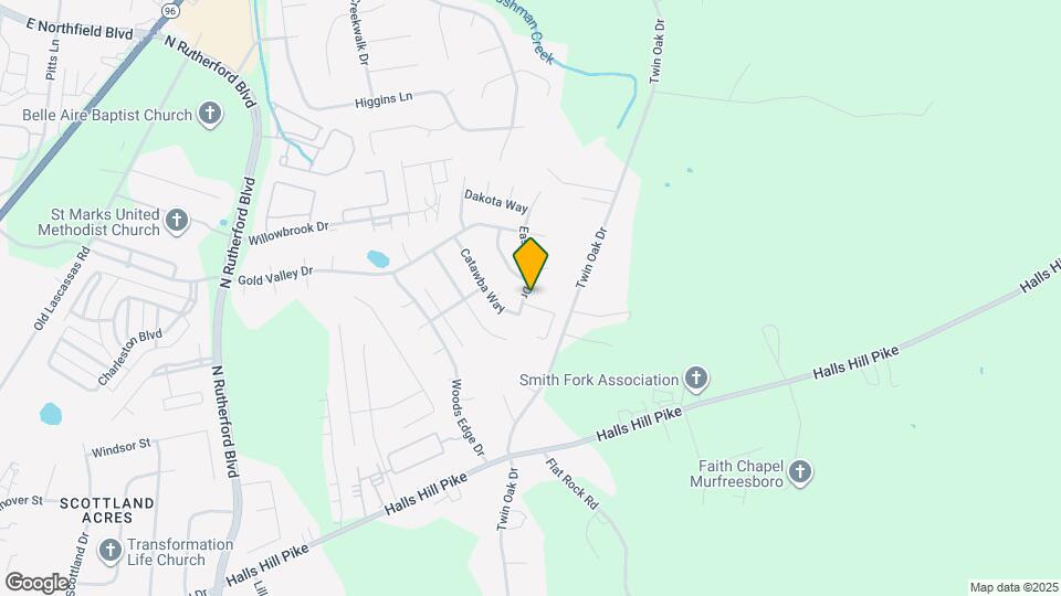 1128 Eastwoods Dr Map and Location Details