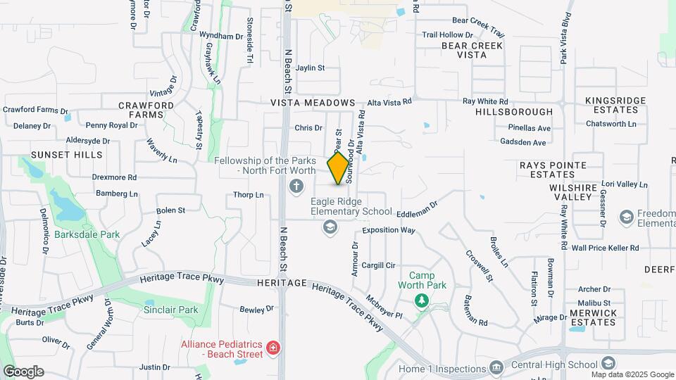 4628 Wolf Ridge Way Map and Location Details