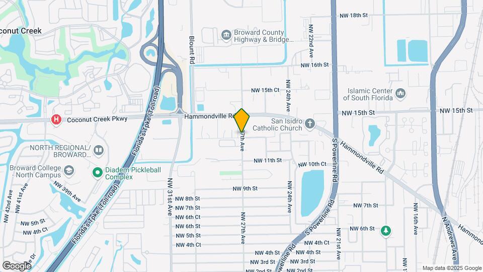 1313 NW 27th Ave Map and Location Details
