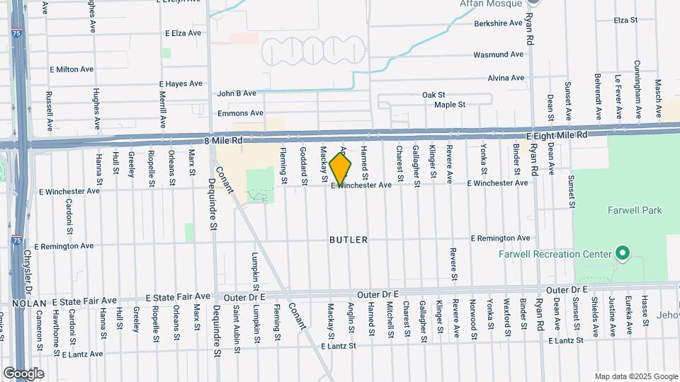 20255 Anglin St Map and Location Details