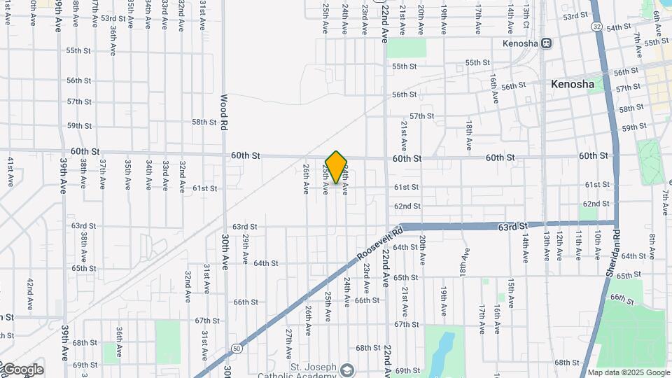 2411 61st St Map and Location Details