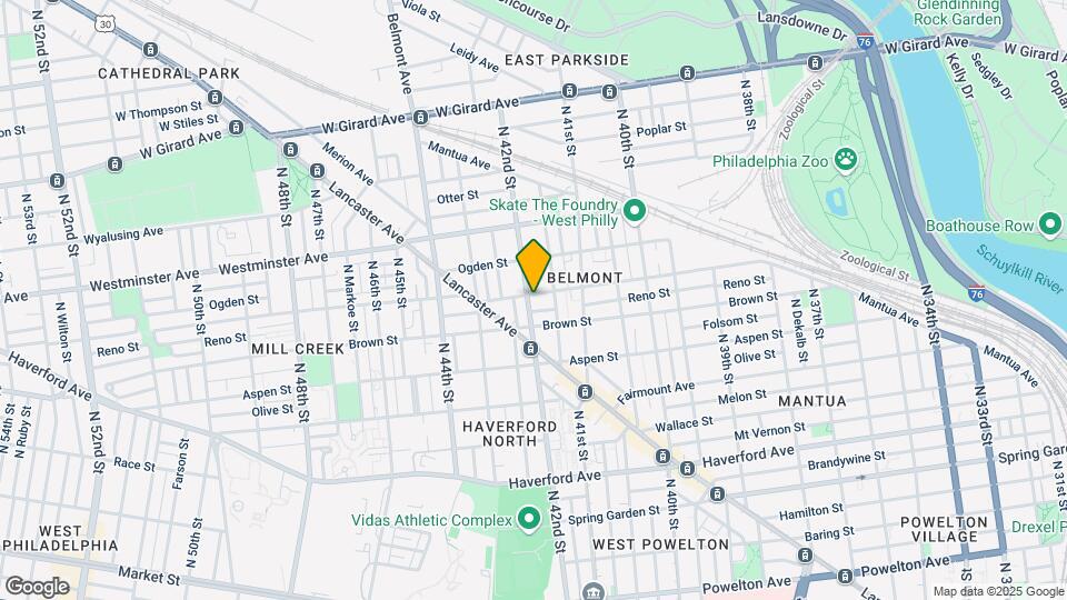 4148 Parrish St Map and Location Details