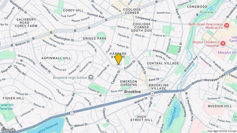 399 Washington St, Unit 4 Map and Location Details