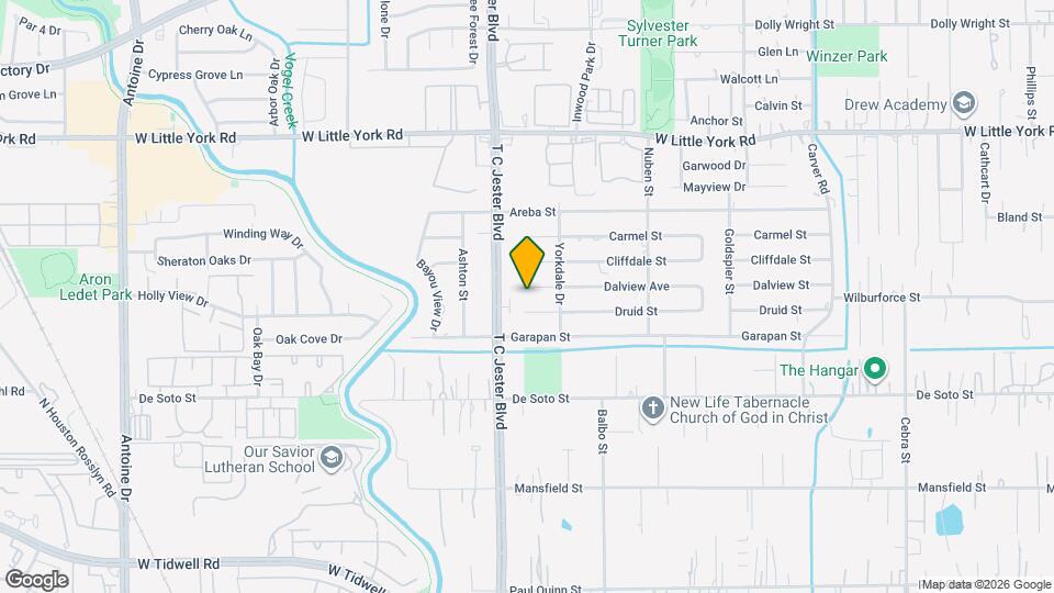 3227 Dalview St Map and Location Details