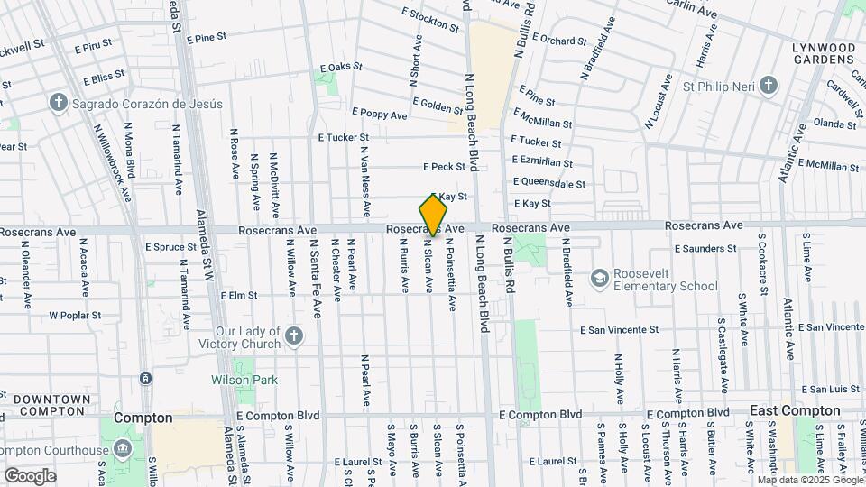 1000 N Sloan Ave Map and Location Details