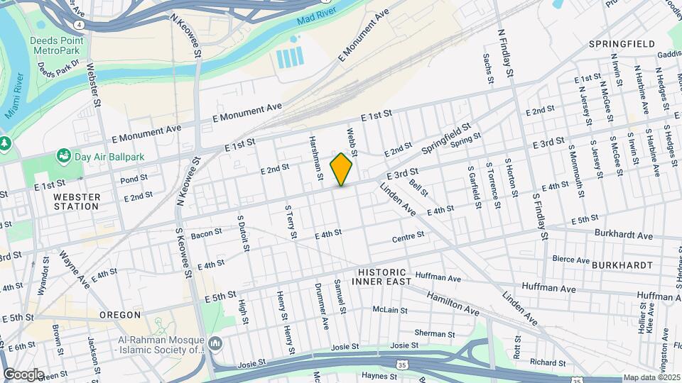 1730 E 3rd St Mapa y Detalles de la Ubicación