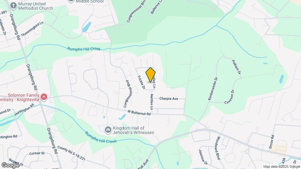 225 Bainsbury Ln Map and Location Details