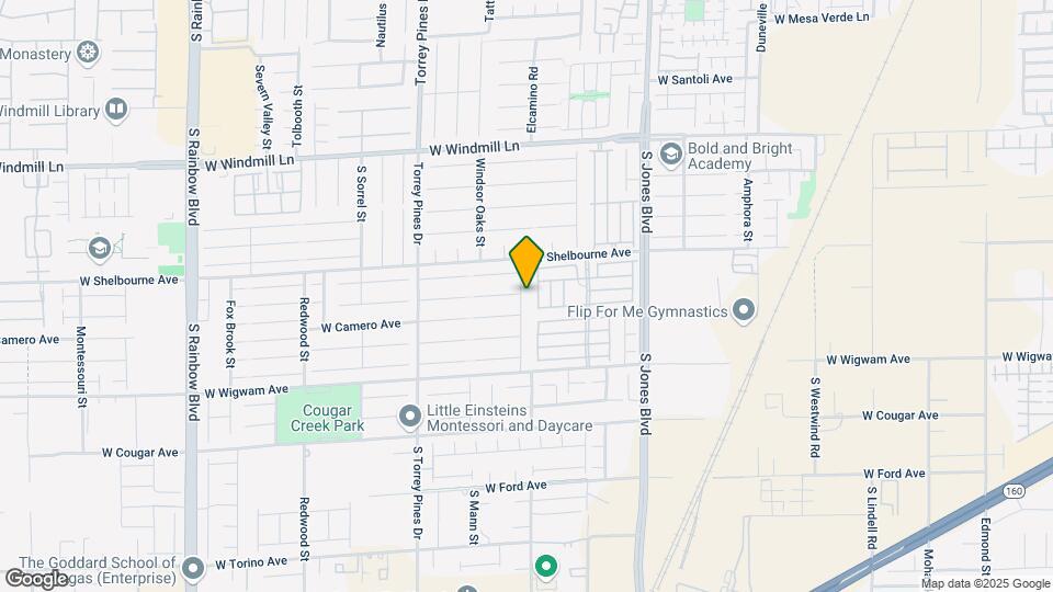 8364 Langhorne Creek St Map and Location Details