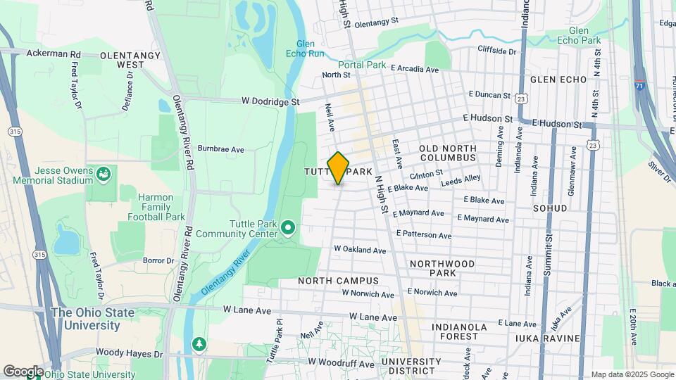 111 W Blake Ave Mapa y Detalles de la Ubicación